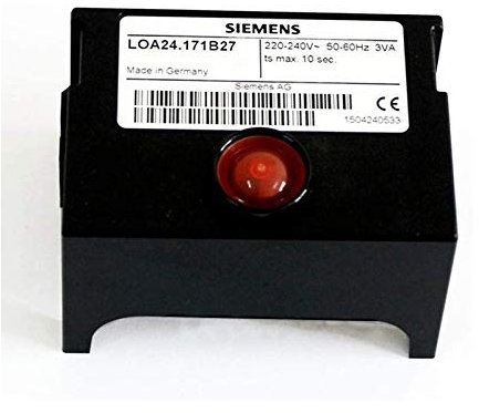 CENTRALITA QUEMADOR CALDERA GASOIL LOA-24 LANDIS ECOFLAM CAJA CONTROL