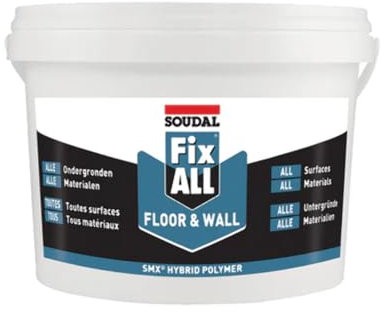 ADESIVO DA COSTRUZIONE FIX ALL FLOOR AND WALL Bianco kg 4
