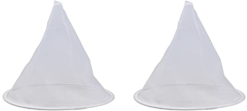 2 Pezzi Setaccio Filtrante per Miele, Filtro per Apicoltura, Filtro al Miele, È Adatto per Gli Apicoltori e Può Essere Utilizzato per Filtrare le Impurità nel Miele(Nylon)