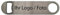 Flaschenöffner aus Edelstahl mit Logo oder Foto personalisiert (17,8 x 4cm) | Mit Foto, Logo oder Wunschmotiv individuell gestalten