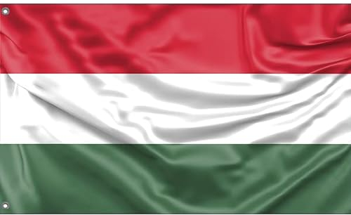Flagge von Ungarn | Einzigartiger Designdruck | Hergestellt in der EU (90 x 150 cm)