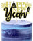 GotGala Happy New Year Cake Toppers Schwarz & Gold Glitzer Happy New Year Dekorationen Cheers to 2023 Hello 2023 Neujahr Cake Topper für Silvester Party Winter Urlaub Dekorationen
