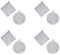 OWLEEN Cleaner, 8 Piece Cleaner, Dutch Oven Cleaner Grill Cleaning Tools for Grill Pans or Woks