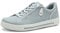 Jana Damen Sneaker flach mit Reißverschluss Vegan, Blau (Sky), 41 EU