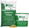 Elixir Gardens Sulphur Chips Pastilles Soil Acidity Fertiliser | Granular Alkaline Soil Amendment & Booster for Acidic & Ericaceous Plants | 25kg Bag