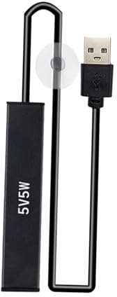 perfk Aquarium-Heizung, Mini-Übertemperaturschutz, USB-Heizstab-Heizwerkzeug für Hornfrosch-Tanks, Haustier-Wasserspender, 5W