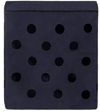 NETPROSHOP Slow Feeder Heukissen Futterkissen für Pferde Volumen 80 Liter dunkelblau, Farbe:Dunkelblau