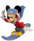 Hallmark Adorno de Mickey Mouse para Snowboard, decoración de árbol de Disney, Adorno Colgante de Disney, Adorno Colgante de Navidad, Regalos para Navidad