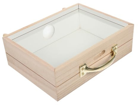 COLLBATH Sparschwein Aus Holz Spardose Mit Henkel Spartopf Für Münzaufbewahrung Dekorative Münzspardose Für Altersgruppen