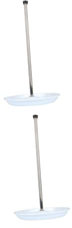 IMIKEYA 2pcs Wine Decanter Stand Drying Rack Aerator Countertop Holder Dryer Bar and Home Use