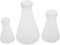 GLSTOY 3pcs Children's Science Lab Flask Toys Conical Flask Beakers Experiment Equipment