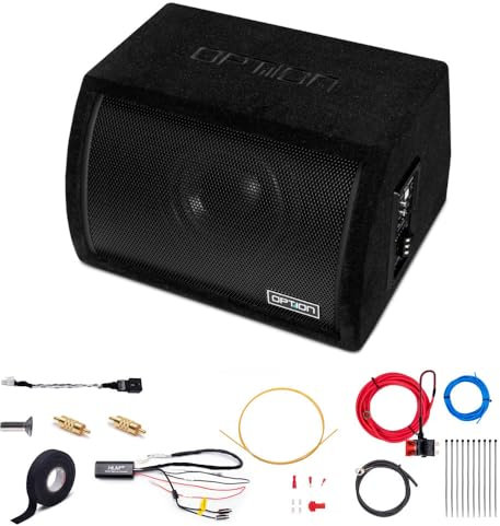 Option Kit subwoofer compatibile con Skoda Octavia IV PULSE-8BRA compatibile con sistemi audio Canton di fabbrica – Subwoofer Upgrade Plug & Play
