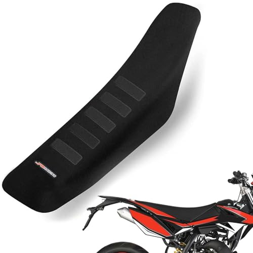 Motorrad Sitzbezug Dirt Bike Sitzkissen für Beta rr 50cc rr50 Beta 50rr Pit Bike Motocross Schwarz