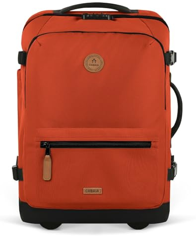 CABAIA Trolley zaino porta pc Kaikoura Arancio Unica