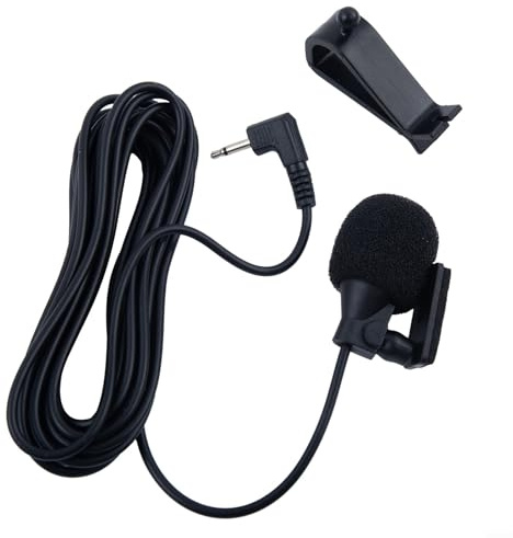 3 Meters 2.5mm External Microphone, For Pioneer Car Stereo Systems, Directional Mic for Car, 2.5mm Connector Microphone for