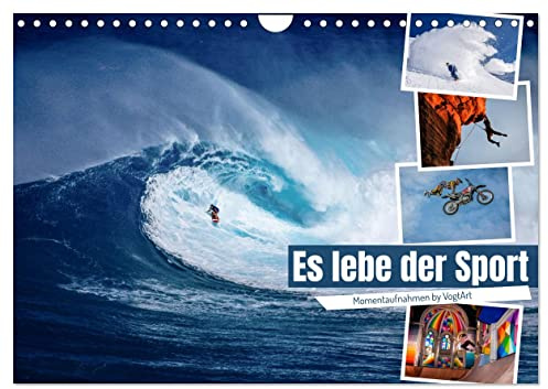Es lebe der Sport - Momentaufnahmen by VogtArt (Wandkalender 2026 DIN A4 quer), CALVENDO Monatskalender: Sport und Spaß in spektakulären Fotos! (CALVENDO Sport)