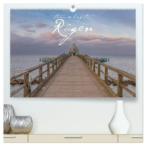Traumhaftes Rügen (hochwertiger Premium Wandkalender 2026 DIN A2 quer), Kunstdruck in Hochglanz: Traumhafte Landschaftsbilder von Rügen (CALVENDO Orte)