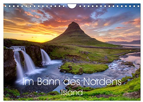 Im Bann des Nordens - Island (Wandkalender 2026 DIN A4 quer), CALVENDO Monatskalender: Eine fotografische Rundreise durch Island (CALVENDO Natur)
