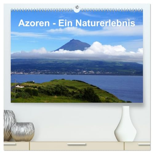 Azoren - Ein Naturerlebnis (hochwertiger Premium Wandkalender 2026 DIN A2 quer), Kunstdruck in Hochglanz: Wanderer und Naturliebhaber sind begeistert ... der Natur auf den Azoren. (CALVENDO Orte)