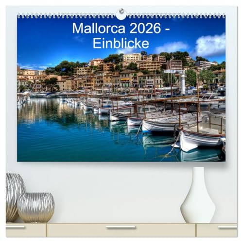 Mallorca 2026 - Einblicke (hochwertiger Premium Wandkalender 2026 DIN A2 quer), Kunstdruck in Hochglanz: Tolle Bilder der Insel Mallorca laden zum ... Ansichten neu entdecken (CALVENDO Orte)