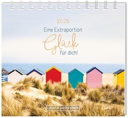 Mini-Kalender 2025 Eine Extraportion Glück für dich!: Mini-Kalender