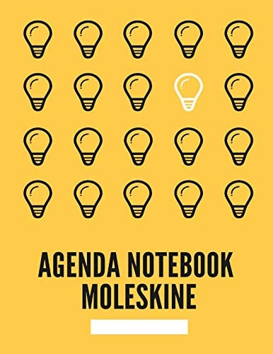 agenda notebook moleskine: Dot Grid - Size = 8.5 x 11/ xxx pages/ double sided/dot composition/dot composition notebook/dot grid bullet journal ... grid notebook soft cover/ dot journal bujo