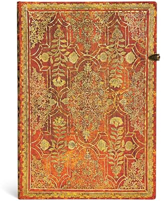 Paperblanks Herbstfiligran Persimone Notizbuch Grande Unliniert, Grande (300 x 210)