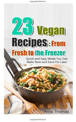 23 Vegan Recipes From Fresh to the Freezer: Quick and Easy Meals You Can Make Now and Save For Later