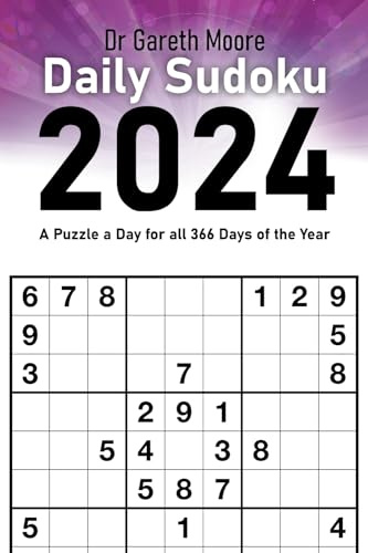 Daily Sudoku 2024: A Puzzle a Day for all 366 Days of the Year (Daily Puzzles 2024)
