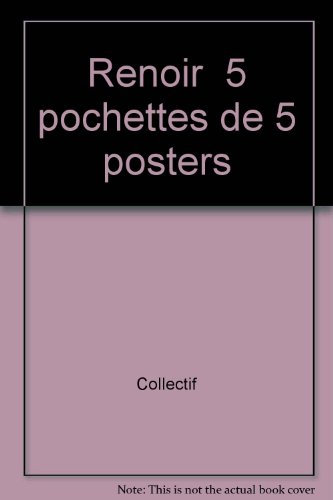 Renoir, 10 pochettes de 5 posters