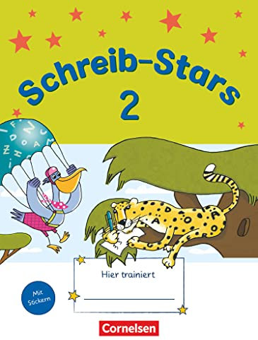 Schreib-Stars - 2. Schuljahr: Übungsheft - Mit Lösungen