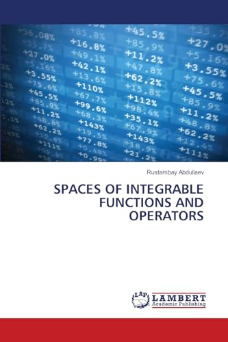 SPACES OF INTEGRABLE FUNCTIONS AND OPERATORS: DE