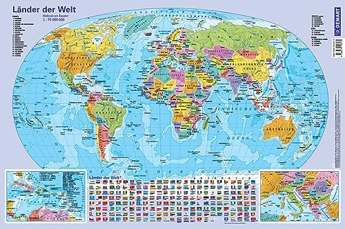 LÄNDER DER WELT - SCHREIBTISCHUNTERLAGE/DESK PAD