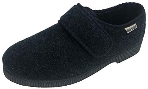 EMANUELA 581 Blu Pantofola Uomo Made in Italy Lavabili in Lavatrice A 30 Gradi Blu 39