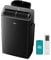 Midea Duo 12,000 BTU(10,000 BTU SACC)Ultra Quiet Smart HE Inverter Portable Air Conditioner,Dehumidifier,and Fan-Cools upto 450 sq.ft,Works with Alexa/Google Assistant Includes Remote Control,Black