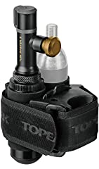 Topeak TUBI Master X 2-in-1 Reparatur- und Aufpump-Set für schlauchlose Fahrradreifen, schwarz/weiß