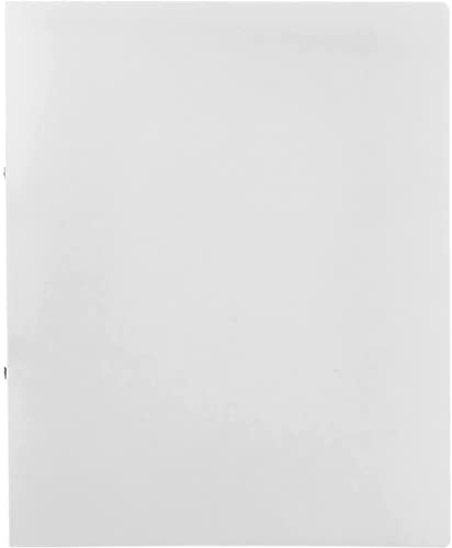Idena - Ringbuch DIN A4, im 12er Set, 2-Ring-Mechanik, 20 mm breit weiß