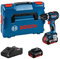 Bosch Professional 18V System Trapano-Avvitatore con Percussione a Batteria GSB 18V-90 C (incl. 2 Batterie da 5.0 Ah, Caricabatteria GAL 18V-40, in L-BOXX)