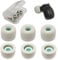Mijusun Foam Ear Tips for Sony WF-1000XM5/XM4/C500/LinkBuds S - Memory Foam Replacement Earbuds Tips - 3 Pairs, Gray-L