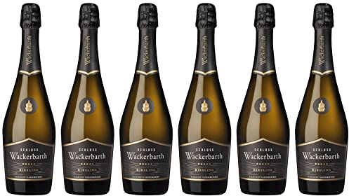 Sächsisches Staatsweingut Schloss Wackerbarth Riesling Sekt 2020 Brut (herb) (6 x 0.75 l)
