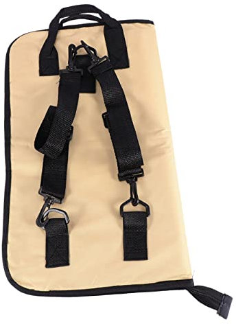 Milisten Trommelstocktasche Aus Oxford-material Und Strapazierfähig Mit Verstellbarem Schultergurt Kleiner Instrumentenbehälter Für Ordnung Und Sicheren Halt Des Zubehörs