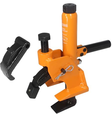BESTOOL détalonneur de Pneu Manuel avec poignée et Tampon en Caoutchouc, Outil de Changement de Pneu pour moyeux en Alliage d'aluminium, pneus de quads, tracteurs, camions, Voitures, pneus Lourds