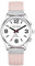 Hearkent Deutsch Sprechende Uhr Damen,Senioren Armbanduhr mit großen Zahlen, Uhren für Sehbehinderte Menschen, Blindenuhr oder Demenz Uhr (Nylon Rosa)