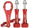 HSU Juego de Tornillos de Aleación de Aluminio para GoPro, Tornillos de Longitud Extendida para Cámaras de Acción Hero 13/12/11/10/9/8/7/6/5/4/3 (Rojo)