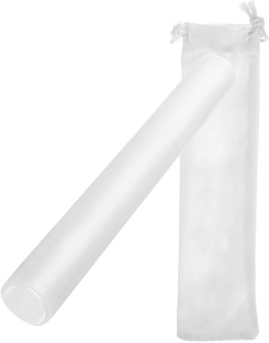 BESTonZON Crystal Bowl Acrylic Buddha Singing Bowl Mallet, Striker, Rod, Meditation Accessory