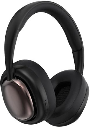 ND NEXT DESTINATION | Auriculares Inalámbricos Bluetooth | Sonido Estéreo, Bajo Potente y Batería de Larga Duración | Cascos Inalambricos Bluetooth de Diadema Livianos | Audifonos | Negro