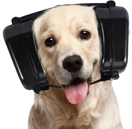 Cuffie Antirumore Per Cani - Cuffie Per Cani | Cuffie Antirumore Per Cani | Protezione 'udito Per Cani | Cuffie Antirumore Per La Riduzione Del Rumore, Protezioni Per Le Orecchie Del Cane, Copri
