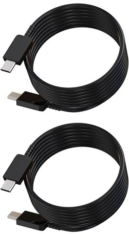 cavo Ricarica Veloce USB C(2 pack)25W Caricatore Type C Cavo 2M per Apple iPhone 16 15 Alimentatore Rapido Accessori tipo c Spina MacBook Android Tablet per iPad compatibile per Samsung Galaxy S24 S23