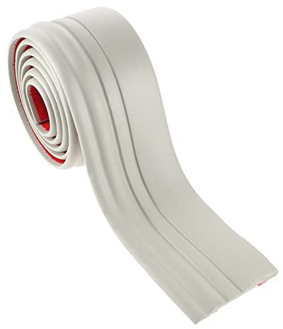 SEWOART 1Roll Peel and Stick Baseboard Trim Self-Adhesive Molding Meters Dustproof Decorative Trim for Wall and Floor Seam Premium Nbr Material Easy to Use for Kitchen and Bathroom