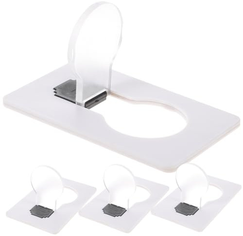 Vaguelly Led Kartenlicht 4 Stück Kleiner Taschen Nachtlicht Slim Kompaktes Led Handtaschenlicht Farbmix Tragbares Notlicht Für Handtasche Rucksack Und Alltag